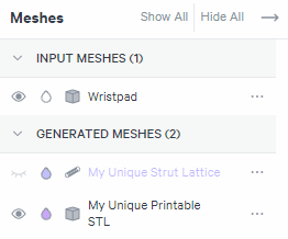 Design Meshes