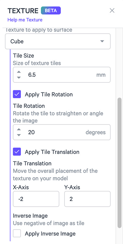 Rotation translation tools