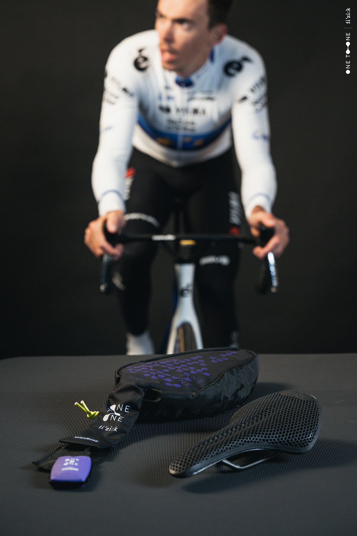 Rider on bike